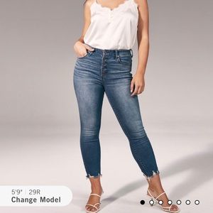 Abercrombie Skinny Ankle Jeans